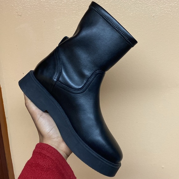 Coach And Four Kaity Bootie “Triple Black” Made In Italy - Picture 14 of 17